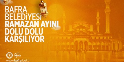 Ramazan Ayının Huzur Dolu Atmosferi İlçenin Dört Bir Yanına Taşıyor